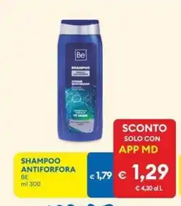 MD Discount Shampoo antiforfora BE offerta