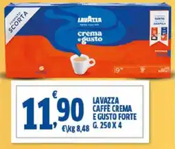 Sigma Lavazza caffè crema e gusto forte offerta