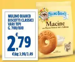 Sigma MULINO BIANCO Biscotti classici vari tipi offerta