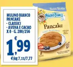 Sigma Mulino Bianco Pancake classici avena e cacao offerta