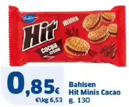 Sigma Bahlsen Hit Minis Cacao offerta