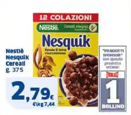 Sigma Nestlè Nesquik Cereall offerta