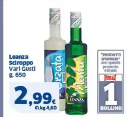 Sigma Leanza Sciroppo Varl Gustl offerta
