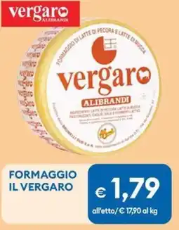 MD Discount Vergaro formaggio il vergaro offerta