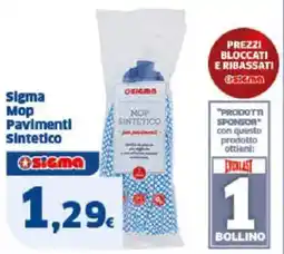 Sigma sigma Mop Pavimenti Sintetico offerta