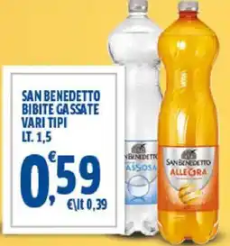 Sigma San Benedetto bibite gassate vari tipi offerta