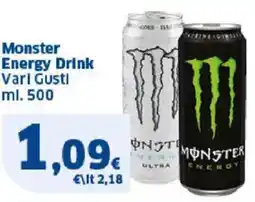 Sigma Monster Energy Drink Vari Gusti offerta