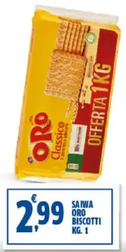 Sigma Saiwa Oro biscotti offerta