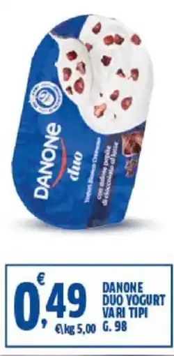 Sigma Danone duo yogurt vari tipi offerta