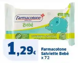 Sigma Farmacotone salviette bebè x72 offerta