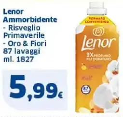 Sigma Lenor ammorbidente risveglio primaverile oro & fiori 87 lavaggi offerta