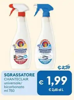 MD Discount SGRASSATORE CHANTECLAIR universale/ bicarbonato offerta
