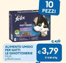 MD Discount Alimento umido per gatti le ghiottonerie FELIX offerta