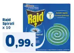 Sigma Raid Spirali x 10 offerta
