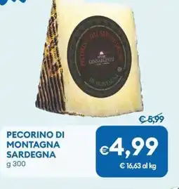 MD Discount Pecorino di montagna sardegna offerta