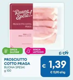 MD Discount Prosciutto cotto praga BUONA SPESA! offerta