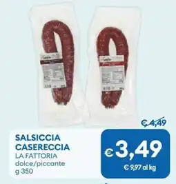 MD Discount Salsiccia casereccia LA FATTORIA offerta
