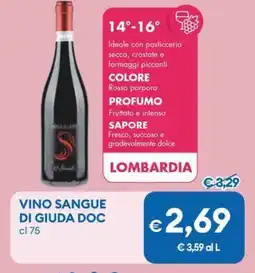 MD Discount Vino sangue di giuda doc offerta