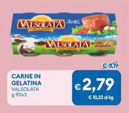MD Discount Carne in gelatina VALSOLATA offerta