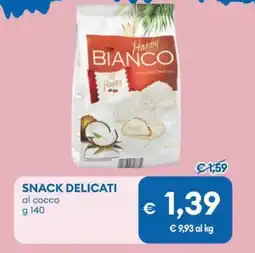 MD Discount Snack delicati al cocco offerta