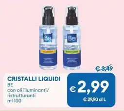 MD Discount CRISTALLI LIQUIDI BE con oli illuminanti/ ristrutturanti offerta