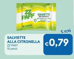 MD Discount Salviette alla citronella ZZ PAFF offerta