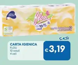 MD Discount Carta igienica FLOU offerta
