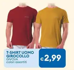 MD Discount T-shirt uomo girocollo GIVOVA offerta