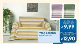 MD Discount TELO ARREDO colori assortiti offerta