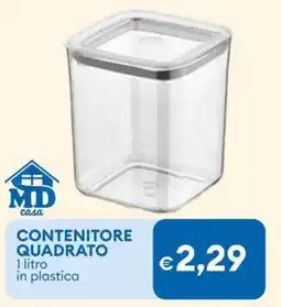 MD Discount Contenitore quadrato offerta