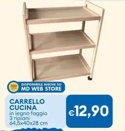 MD Discount Carrello cucina offerta