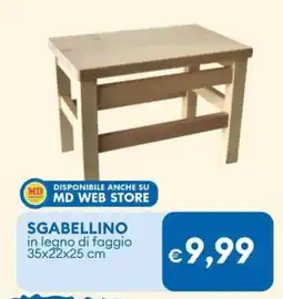 MD Discount Sgabellino offerta