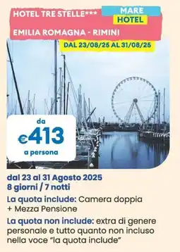 MD Discount Hotel tre stelle offerta