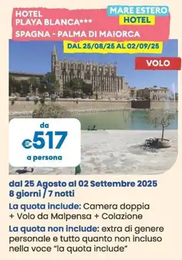 MD Discount Hotel playa blanca offerta