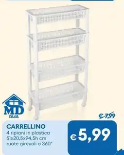 MD Discount Carrellino offerta