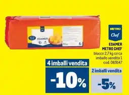 Metro Edamer METRO CHEF offerta
