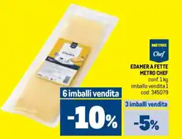 Metro Edamer a fette METRO CHEF offerta