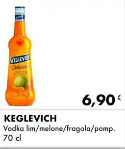 Iper Tosano KEGLEVICH Vodka lim/melone/fragola/pomp. offerta