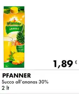 Iper Tosano PFANNER Succo all'ananas 30% offerta