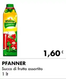 Iper Tosano PFANNER Succo di frutta assortito offerta