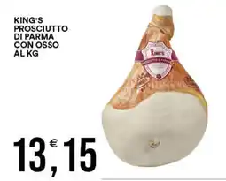 Vantaggio Cash&Carry King's prosciutto di parma con osso offerta