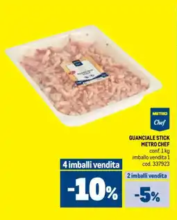 Metro Guanciale stick METRO CHEF offerta