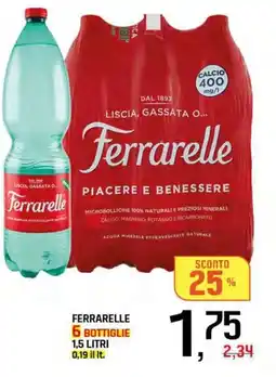 Famila Superstore Ferrarelle 6 bottiglie offerta