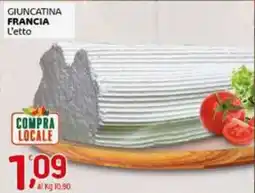 Crai Giuncatina FRANCIA l'etto offerta