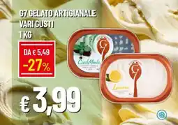 Galassia G7 gelato artigianale vari gusti offerta