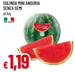 Galassia Solinda mini anguria senza semi offerta