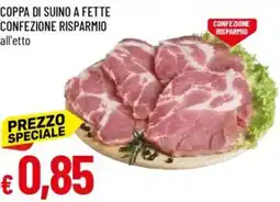 Galassia Coppa di suino a fette confezione risparmio offerta