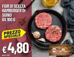 Galassia Fior di scelta hamburger di suino offerta