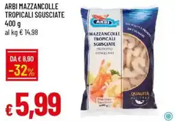Galassia Arbi mazzancolle tropicali sgusciate offerta