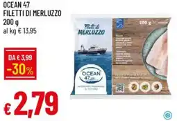 Galassia Ocean 47 filetti di merluzzo offerta